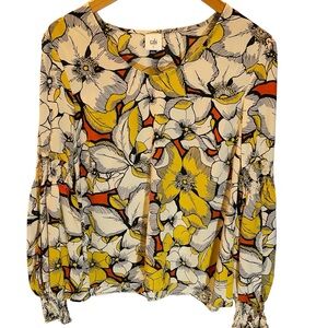 Cabi Sequel Floral Blouse